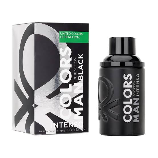 Benetton Colors Black Intenso 100 ml edp hombre