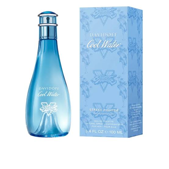 Davidoff Cool Water Street Fighter 100l edt mujer