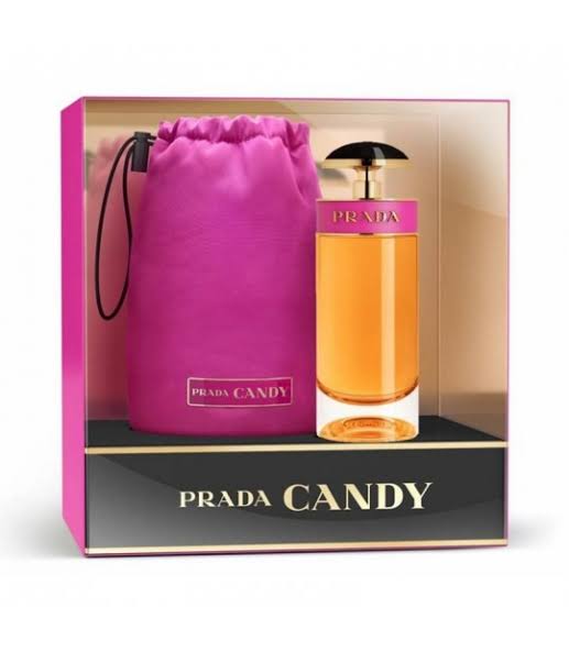 Set Prada Candy (perfume 80 ml + neceser de viaje) mujer