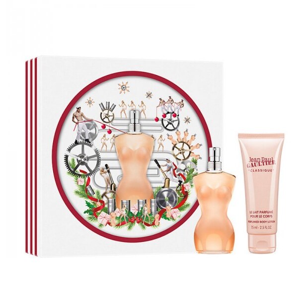 Set Jean Paul Gaultier Classique (perfume 100 ml + body lotion 75 ml) mujer